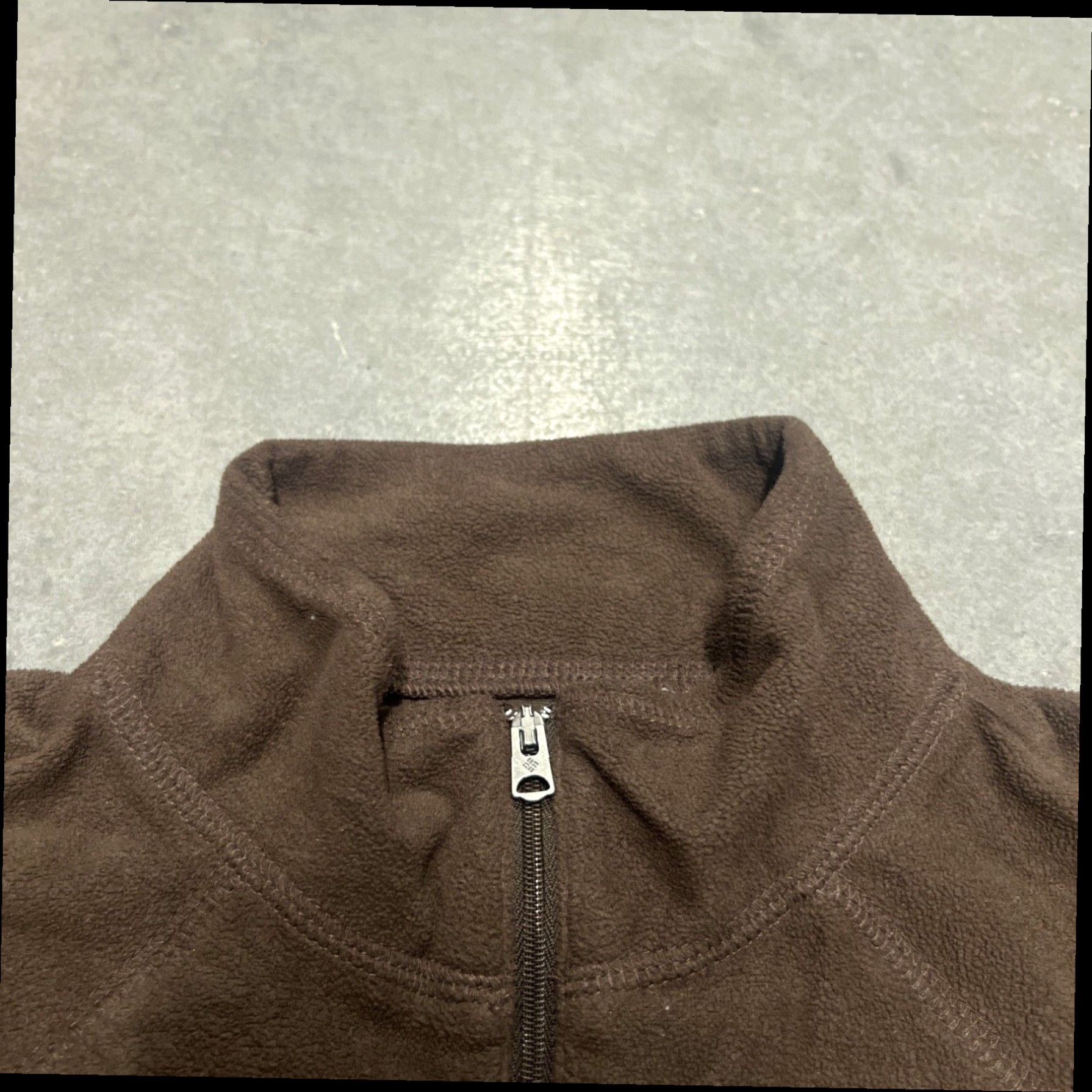 Vintage Columbia Sport Wear Company Womens 1/4 Zip Pullover Brown Size L Size L / US 10 / IT 46 - 7 Thumbnail