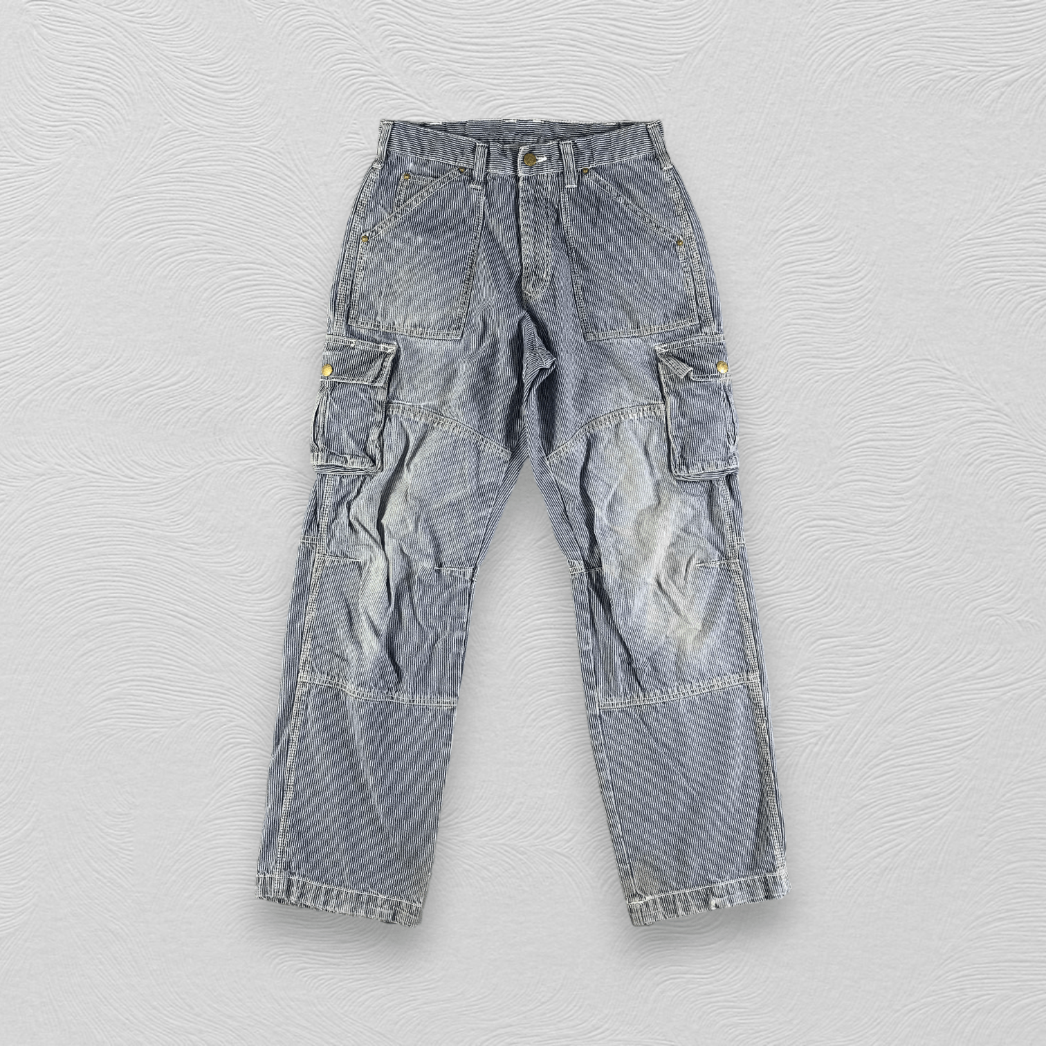 Vintage Dogman Cargo Jeans Hikory Denim KJ2189 Denim