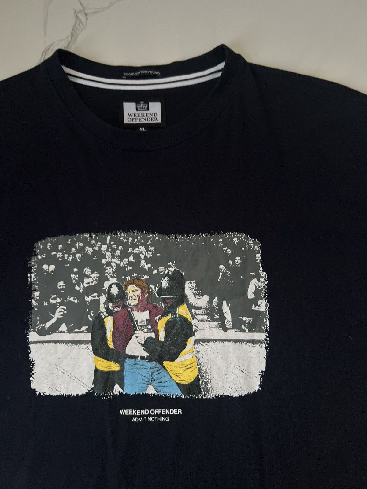 Vintage × Weekend Offender 90’s WEEKEND OFFENDER GREEN STREET HOOLIGANS RARE TEE Size US XL / EU 56 / 4 - 2 Thumbnail