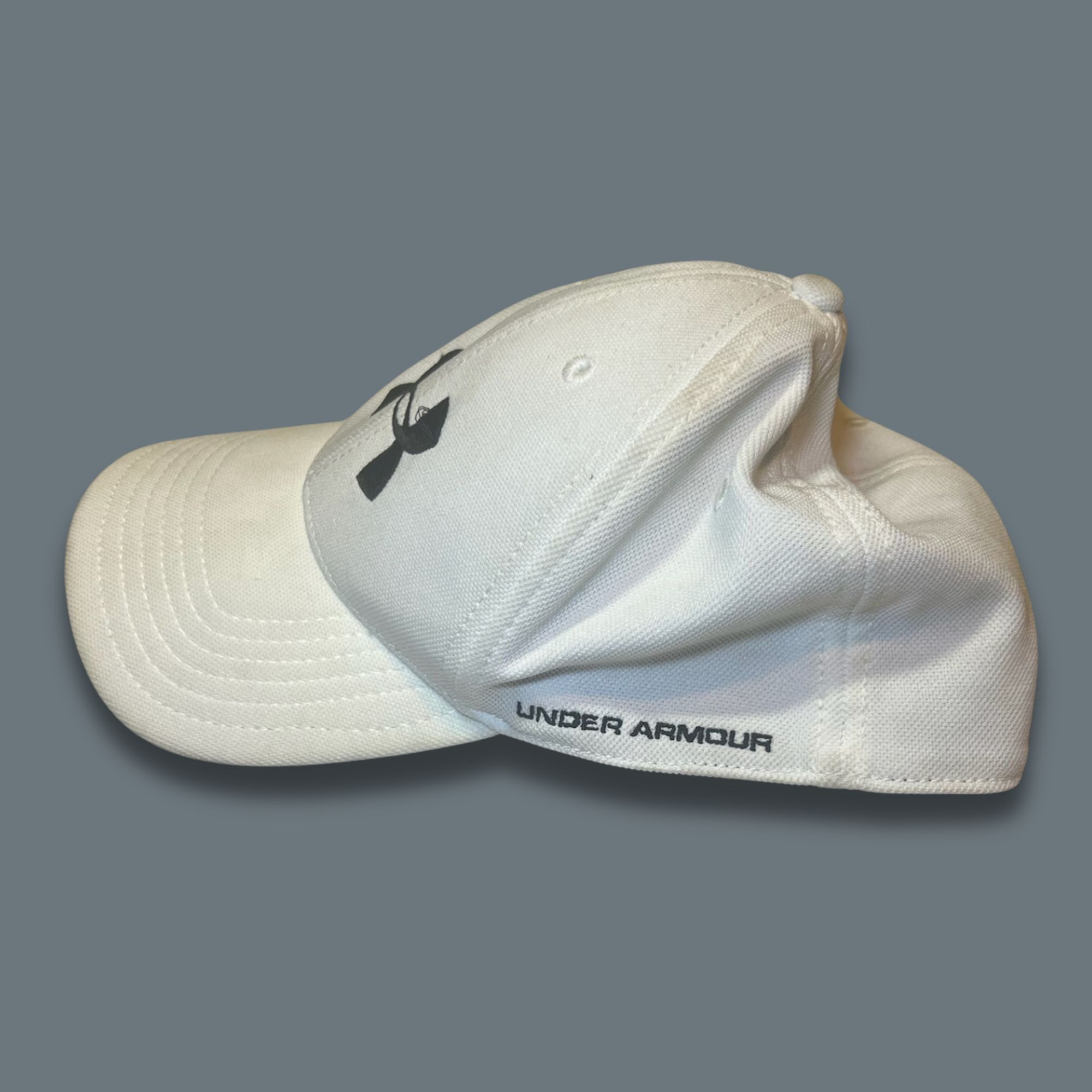 Under Armour Under Armour Mens Blitzing 3.0 Cap L/XL White Black Logo Bre Size ONE SIZE - 4 Thumbnail