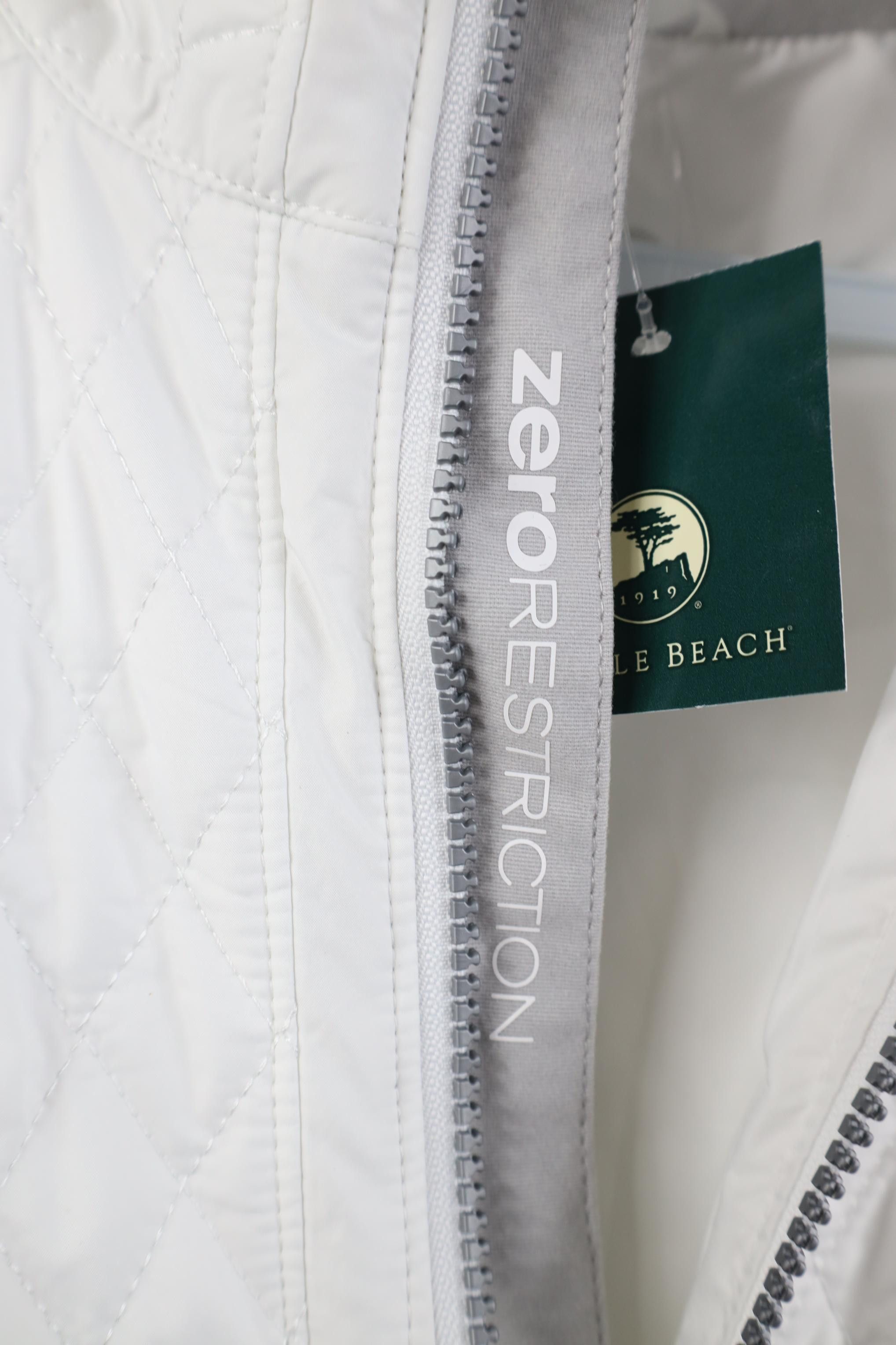 Vintage New Zero Restriction Beach Golf Links Quilted Jacket White Size S / US 4 / IT 40 - 5 Thumbnail