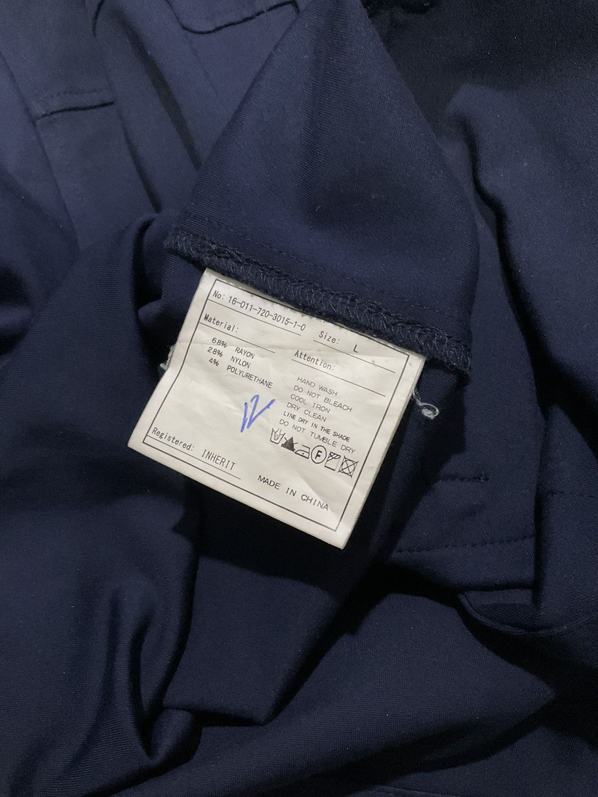 Japanese Brand Hoodie INHERIT Soft Material Size US L / EU 52-54 / 3 - 5 Thumbnail
