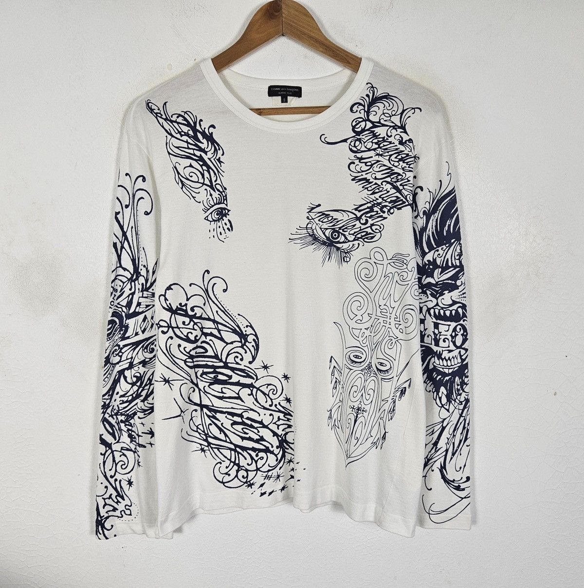 Comme des Garcons Homme Plus Comme des Garcons CDG Homme Plus Tattoo sleeve shirt Size US S / EU 44-46 / 1 - 3 Thumbnail