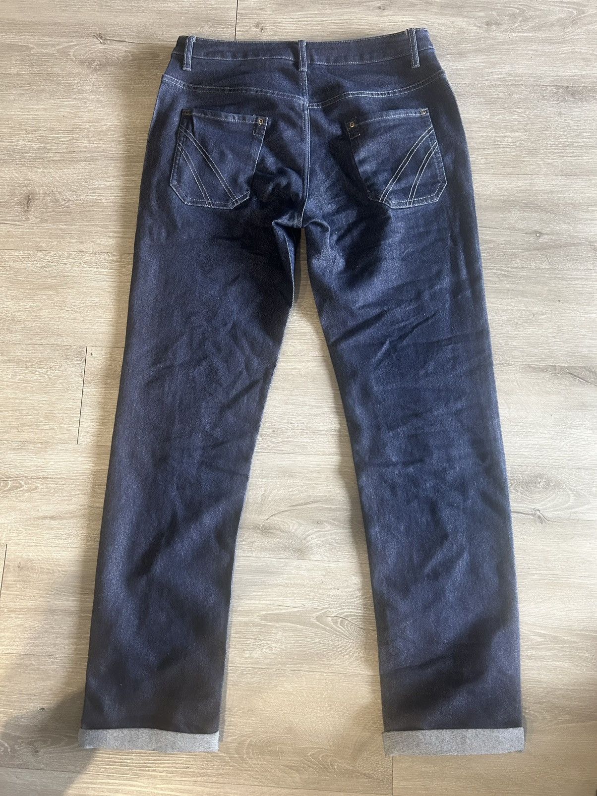 Number (N)ine Number nine indigo blue denim pants fw2021 size 32 Size US 32 / EU 48 - 2 Thumbnail