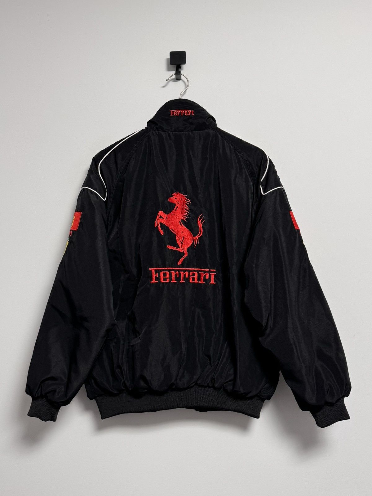 Ferrari Vintage Scuderia Ferrari F-1 Schumacher Racing Jacket Size US XL / EU 56 / 4 - 10 Thumbnail