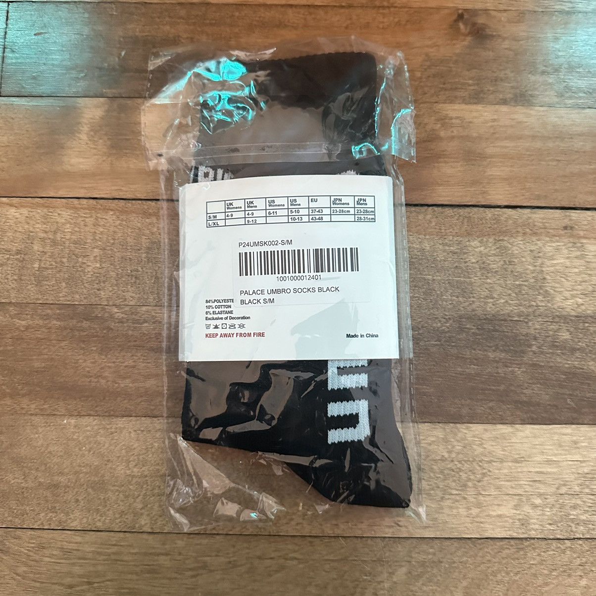 Palace × Umbro Palace X Umbro Training Socks Black L/Xl Size ONE SIZE - 2 Thumbnail