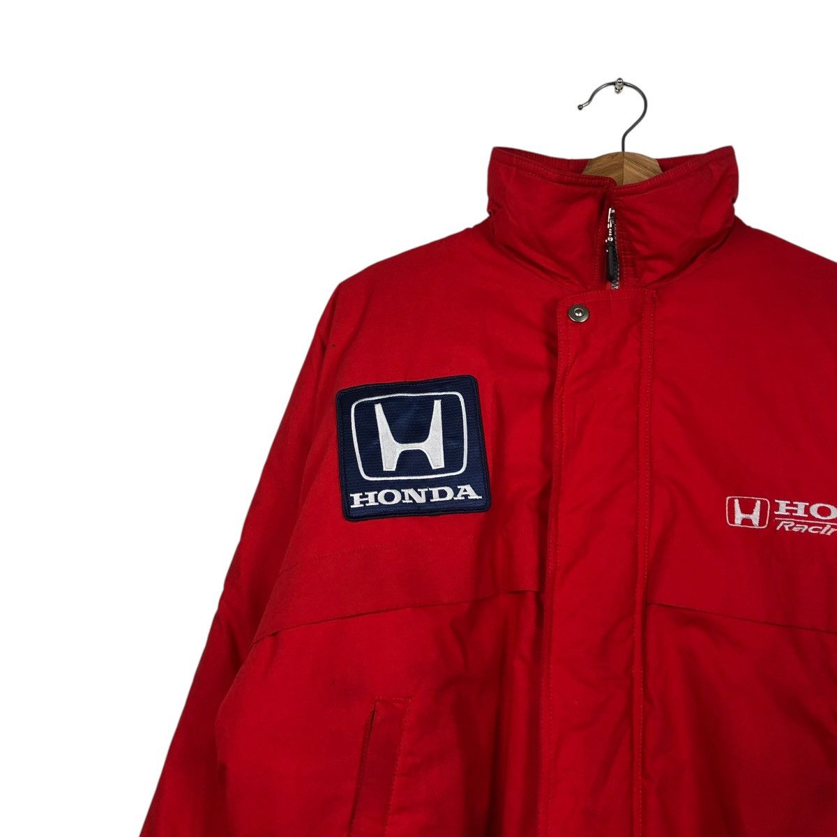 Honda 🔥VINTAGE BOMBER JACKET HONDA COLLECTION BIG LOGO Size US L / EU 52-54 / 3 - 8 Thumbnail