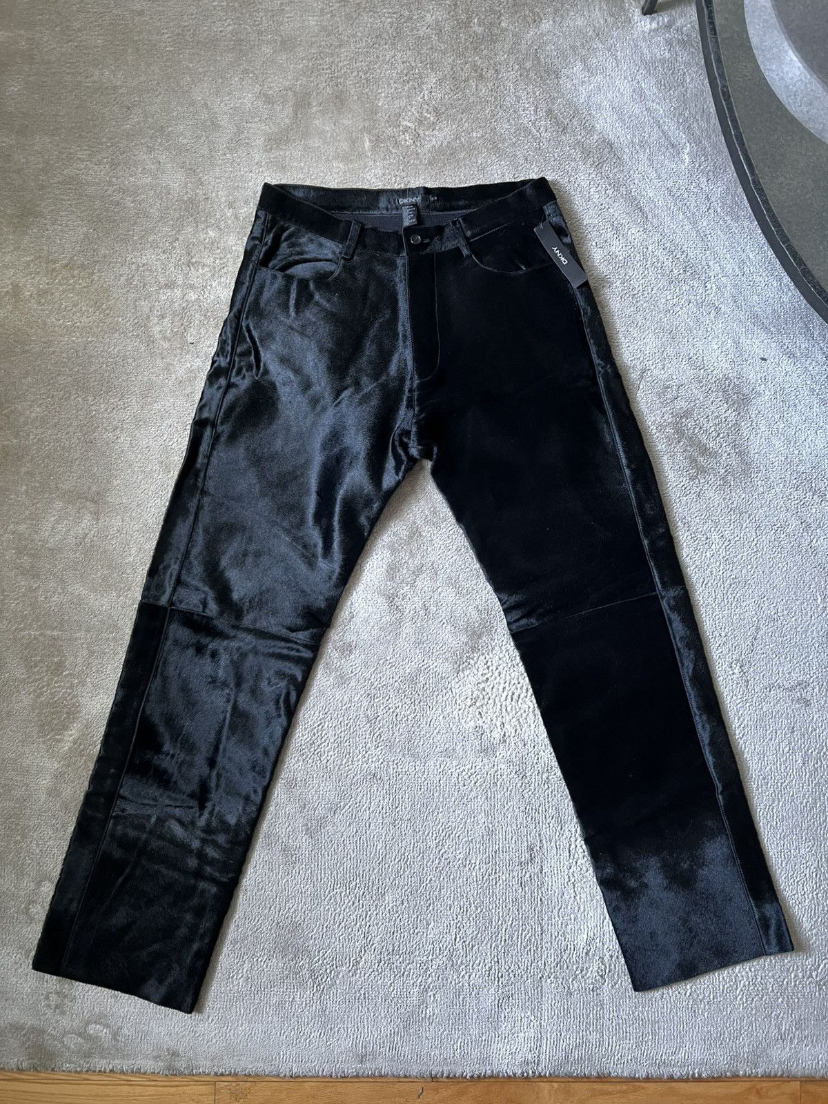 DKNY DKNY Calf Hair Pants Size US 32 / EU 48 - 1 Thumbnail