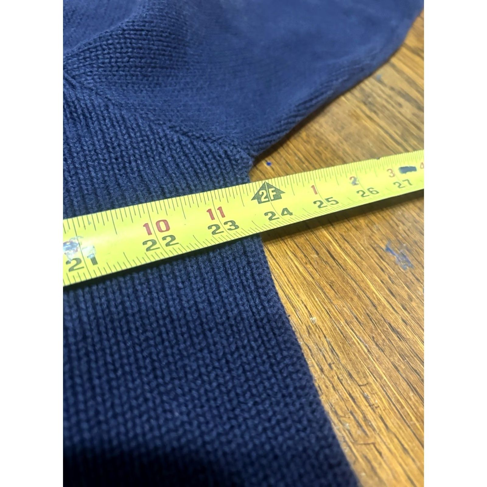Polo Ralph Lauren VINTAGE Polo Ralph Lauren Sweat er Pullover Crewneck Cable-Knit Cotton Blue Logo Button Not Required Size US M / EU 48-50 / 2 - 3 Thumbnail