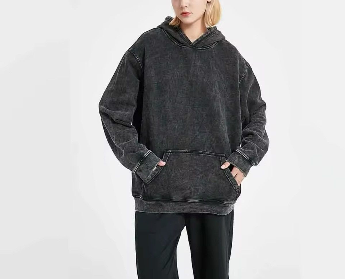 Vintage Simple Vintage Washed Sweatshirt Hoodies Size US XXL / EU 58 / 5 - 2 Thumbnail
