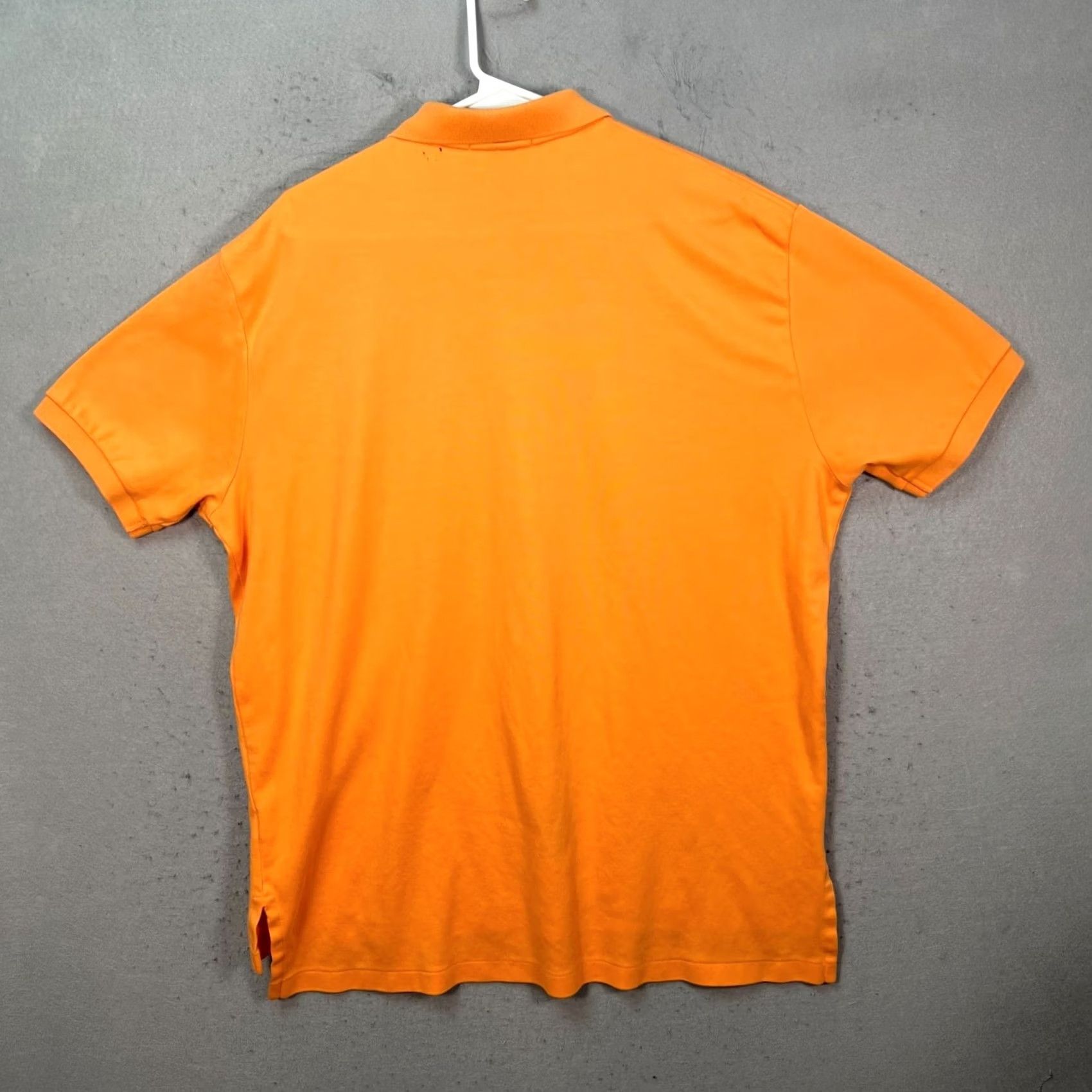 Polo Ralph Lauren Polo Ralph Lauren Orange Mens Cotton Polo Shirt XL Short Sleeve Classic Fit Size US XL / EU 56 / 4 - 2 Thumbnail