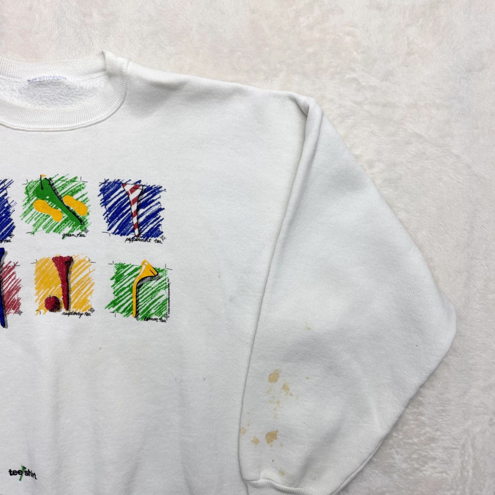 Sassafras VINTAGE Sassafras Golf Tee Puns Sweatshirt Mens XL White Graphic Funny Sweatshirt Size US XL / EU 56 / 4 - 5 Thumbnail