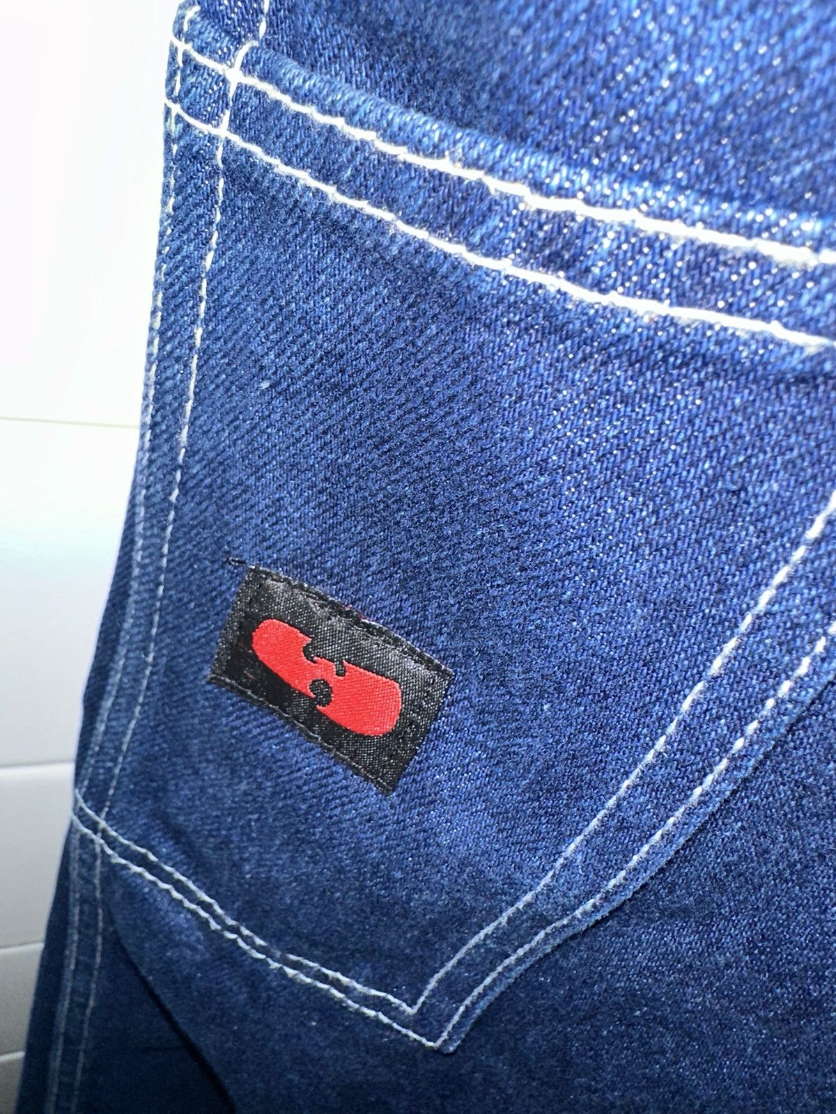 Vintage × Wu-Tang Clan WU WEAR REVERSIBLE DENIM Size US 35 - 9 Thumbnail