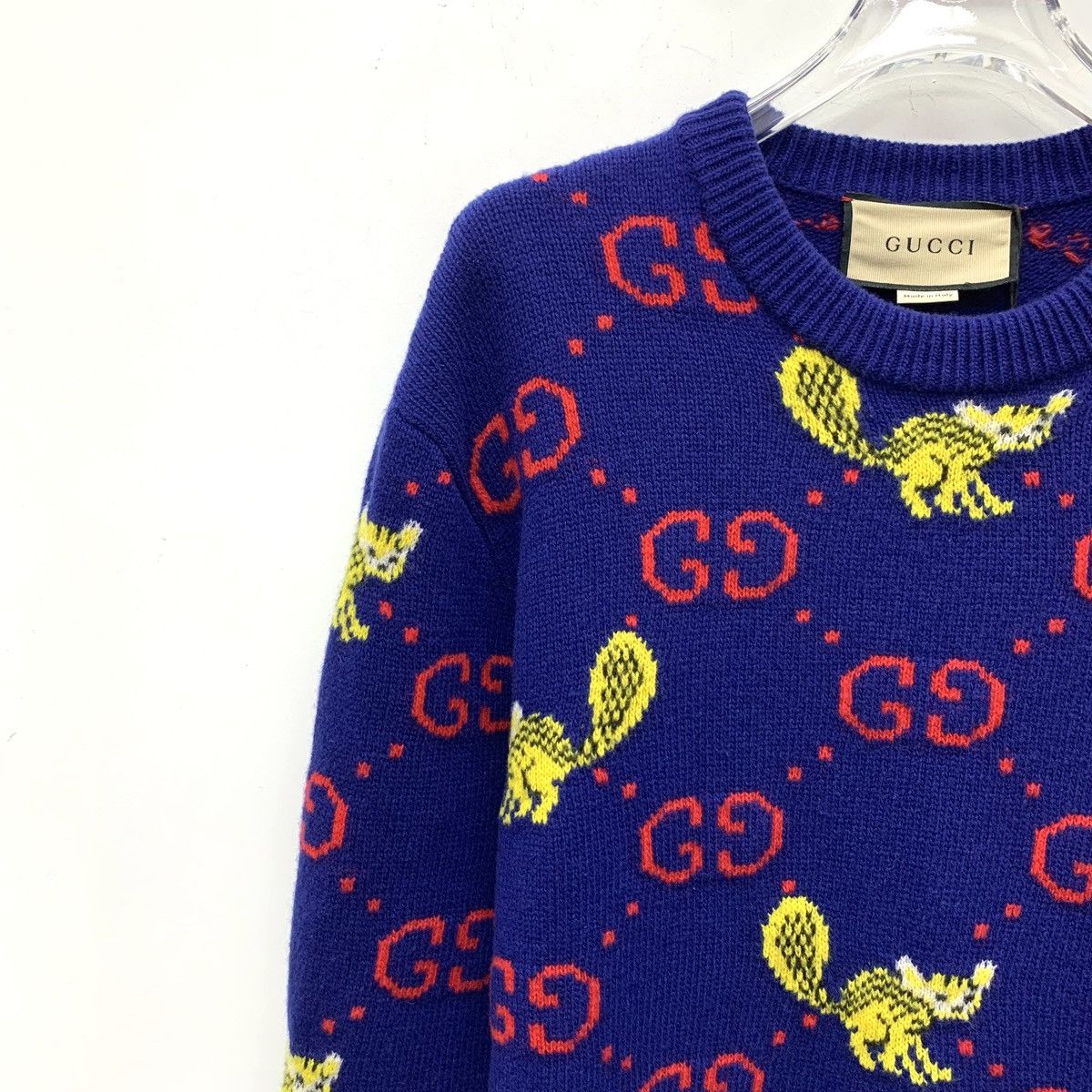 Gucci Gucci x Freya Hartas Crew Neck Long Sleeve Sweater K26WX Size XS / US 0-2 / IT 36-38 - 3 Thumbnail