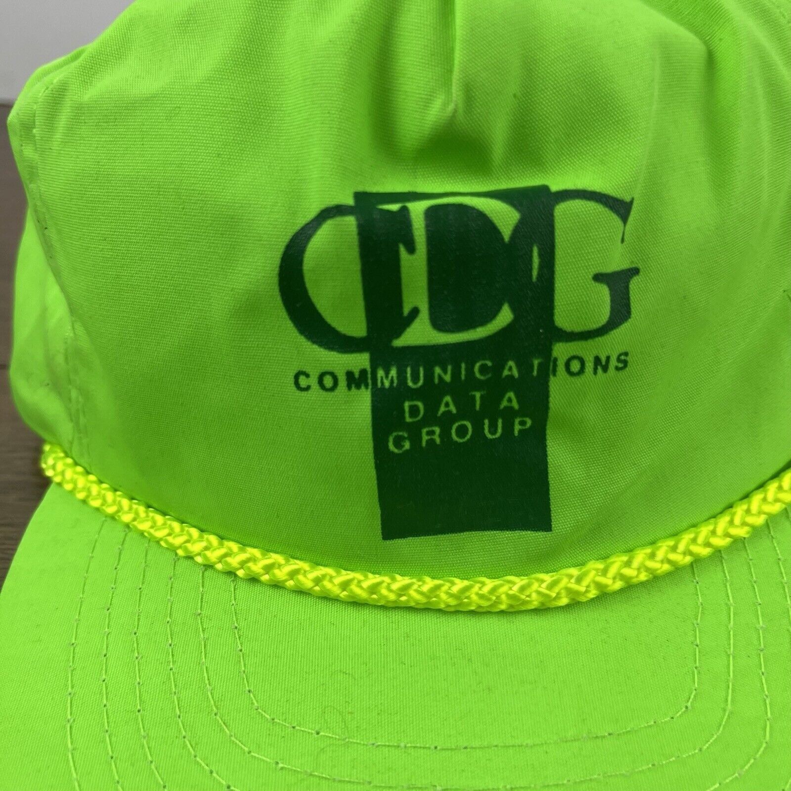 Other Communications Data Group Hat CDG Green Cap Adjustable Green Size ONE SIZE - 6 Thumbnail