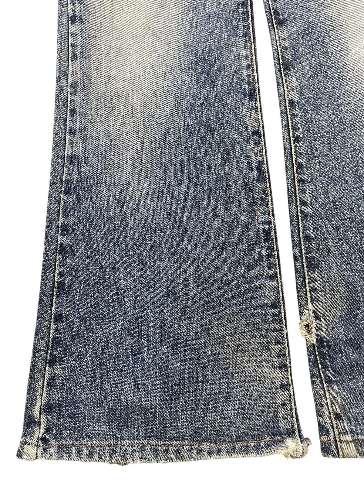 Edwin Vintage Edwin 401 Blue Wash Faded Style Wide Leg Jeans Size US 32 / EU 48 - 7 Thumbnail