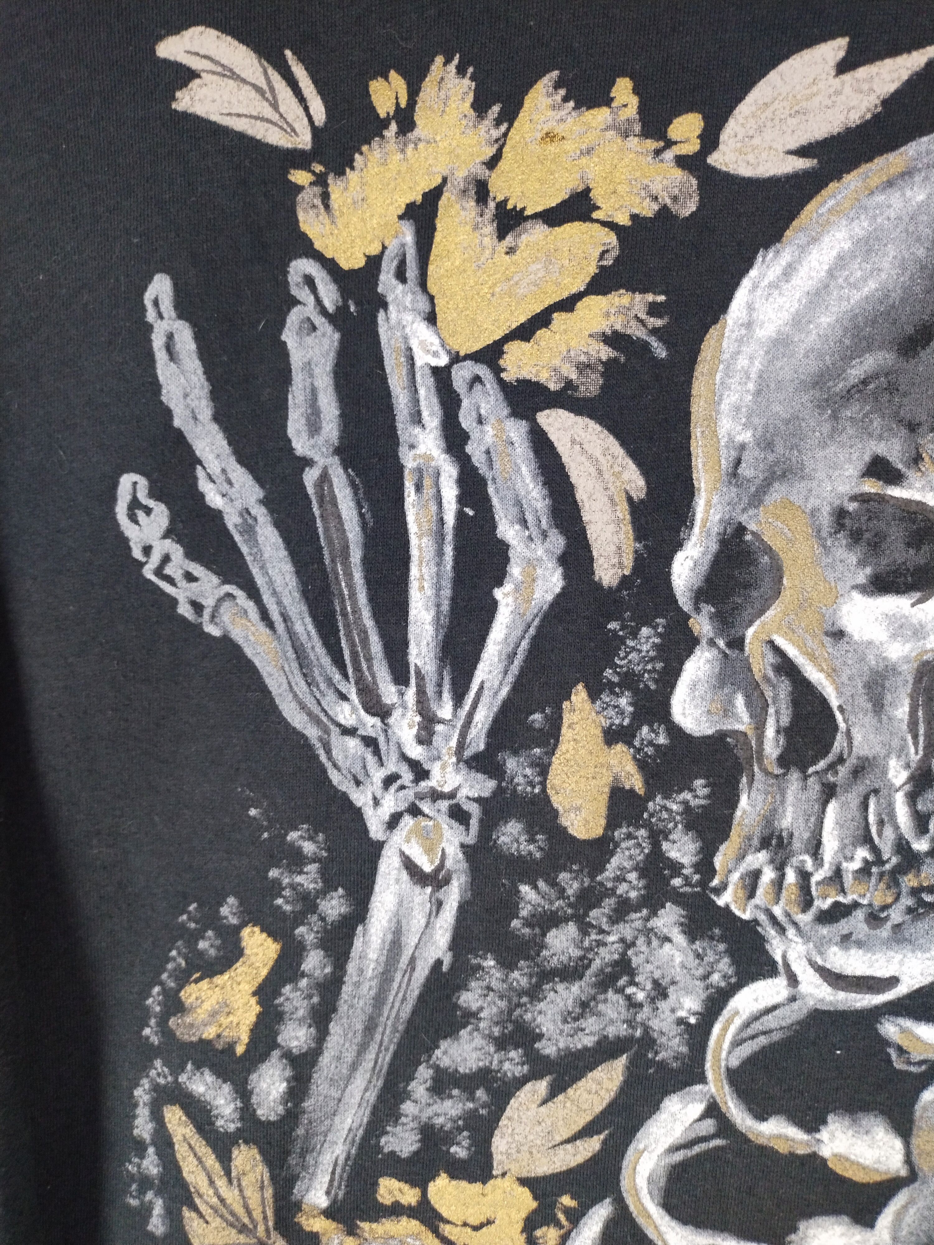 Karakuri Tamashii Vintage Skulls Sukajan Juraku Zipper Hoodie Size US L / EU 52-54 / 3 - 13 Thumbnail