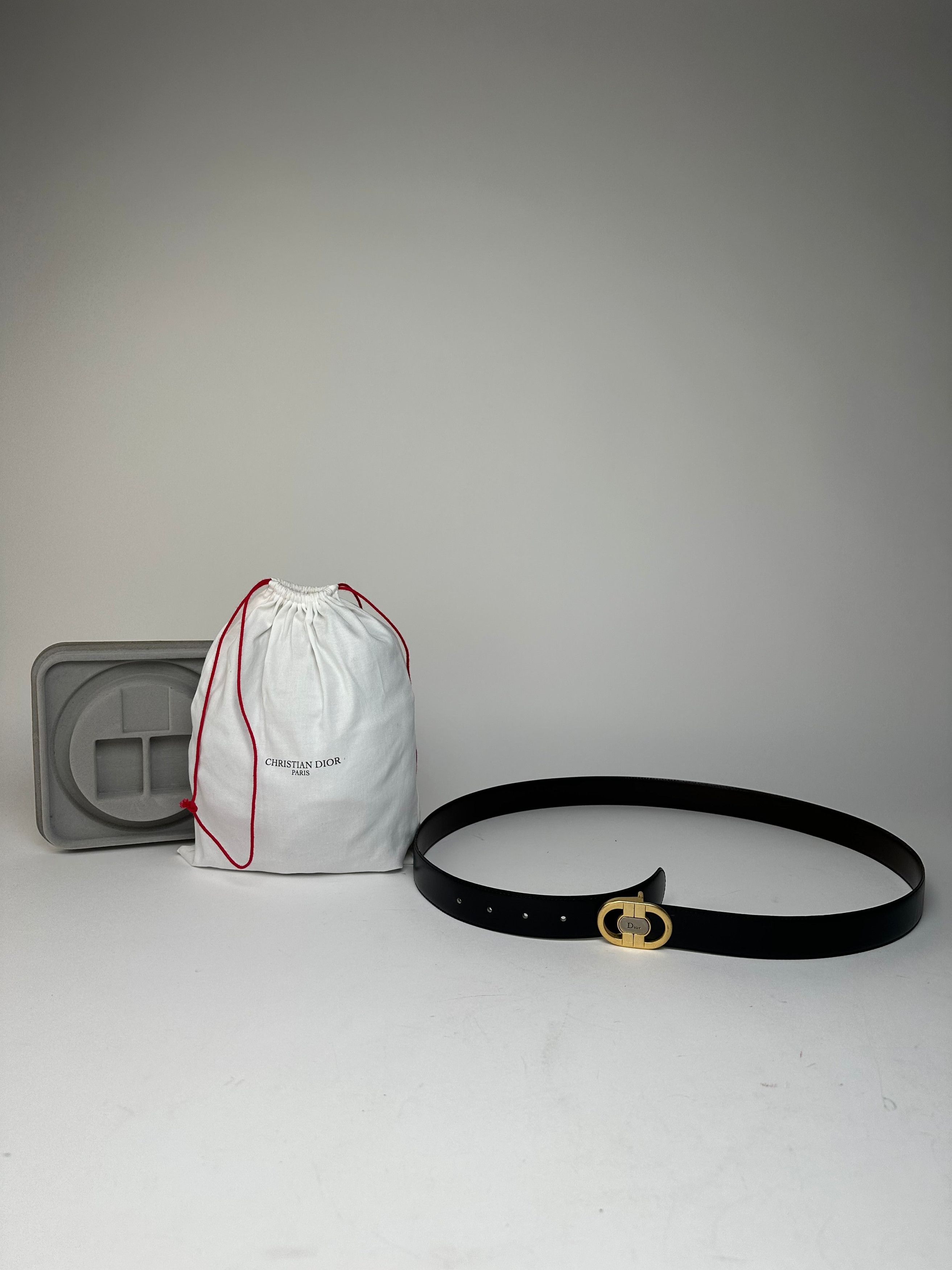 Dior Vintage Reversible Belt Black Brown Size ONE SIZE - 1 Thumbnail