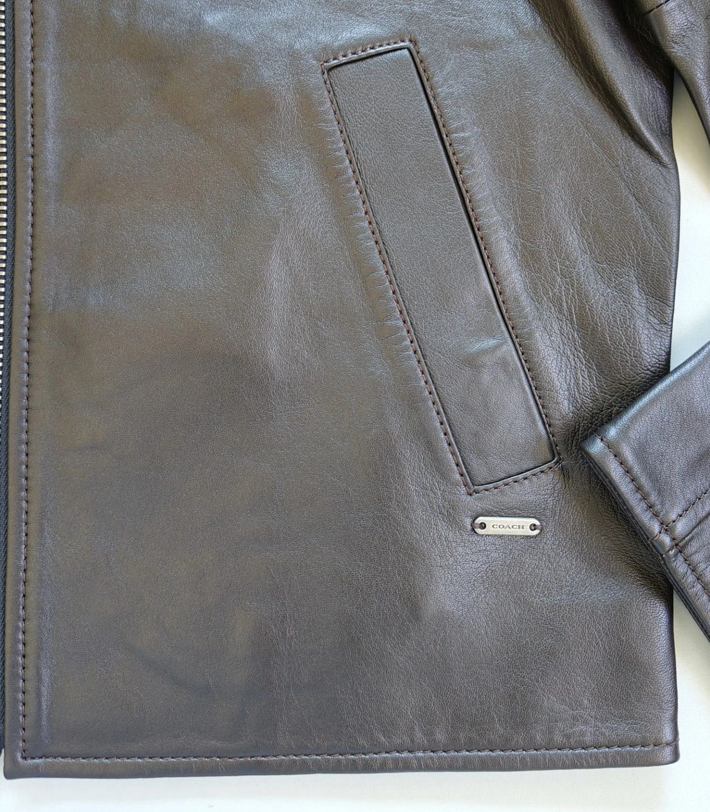 Coach Coach Leather Jacket FTP 5068 Size US XS / EU 42 / 0 - 5 Thumbnail