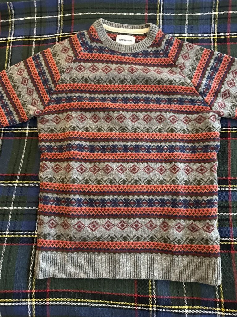 Norse Projects Martin Mult Raglan Knit Sweater Size US S / EU 44-46 / 1 - 1 Thumbnail