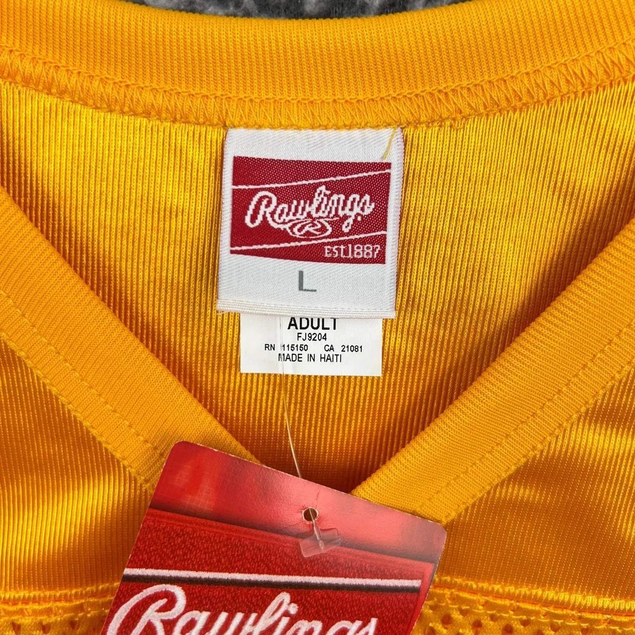 Other Rawlings Jersey Shirt Women Short Sleeve Mesh Adult New L Size L / US 10 / IT 46 - 5 Thumbnail