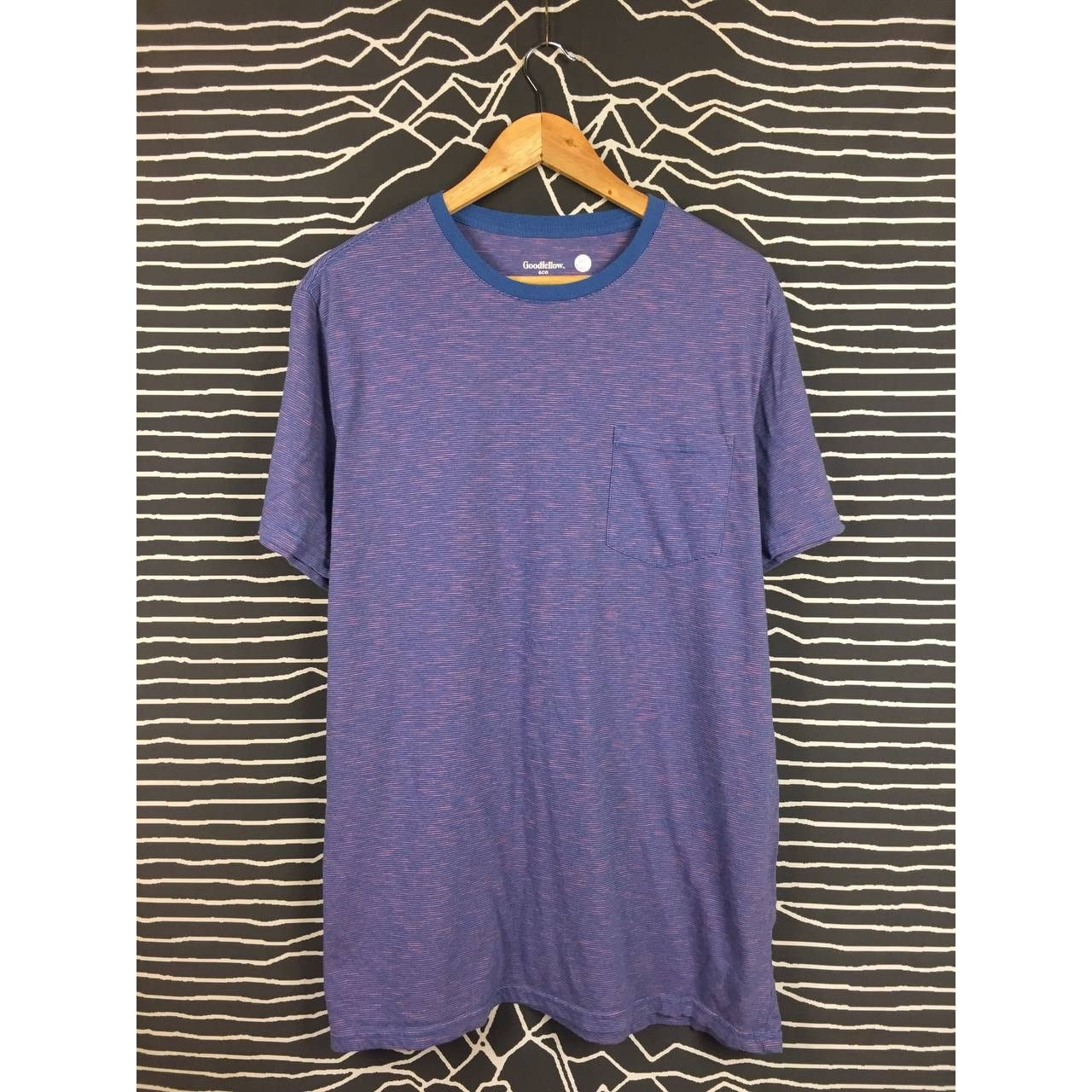 Other × Vintage Goodfellow & Co Standard Fit Striped Pocket Casual Tee Size US XL / EU 56 / 4 - 1 Thumbnail