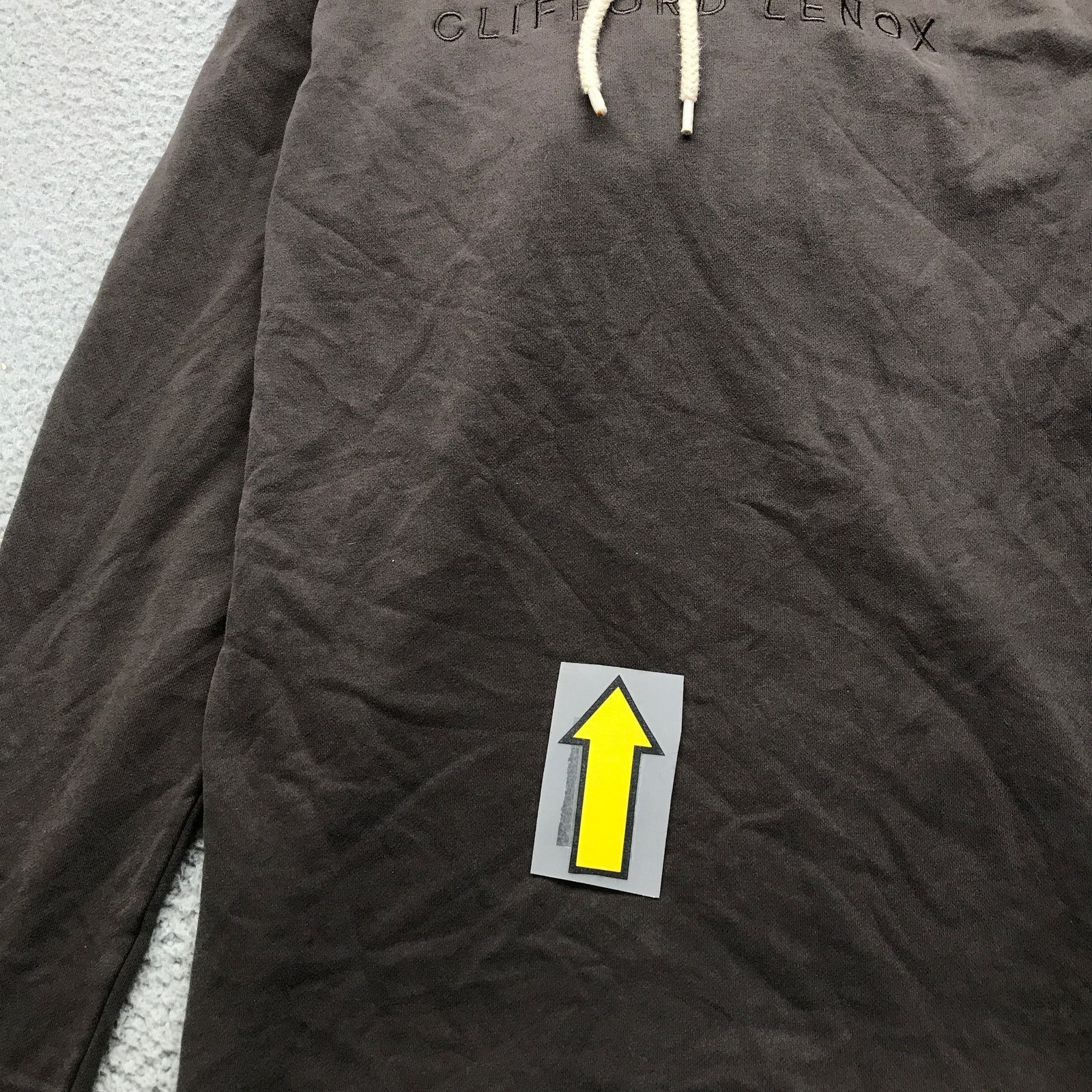 Other Clifford Lenox Hooded Shirt Men Medium Long Sleeve Logo Gray Size US M / EU 48-50 / 2 - 6 Thumbnail