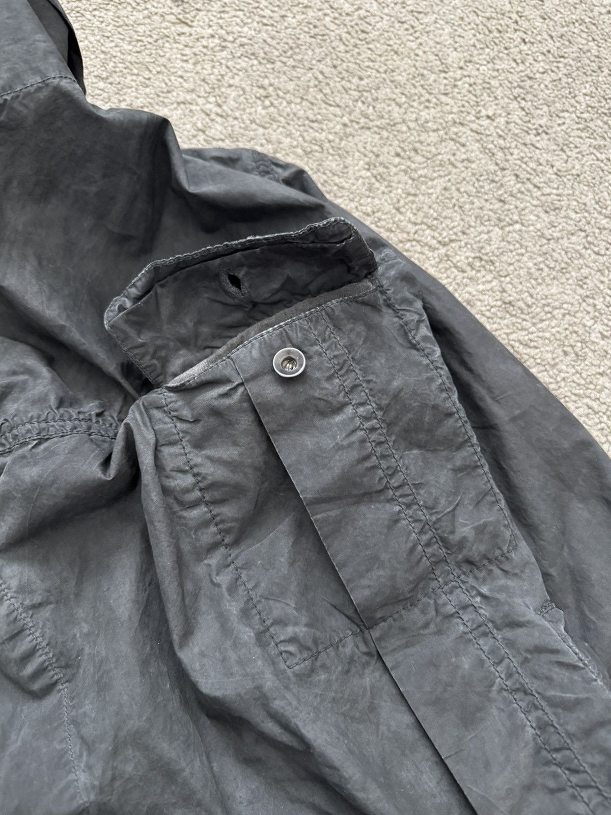 Rick Owens Drkshdw SS09 Rick Owens DRKSHDW "Strutter" High Neck Cropped Jacket Size US S / EU 44-46 / 1 - 6 Thumbnail