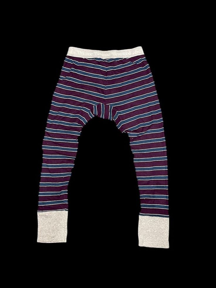Seditionaries × Vintage × Vivienne Westwood Vivienne Westwood Long Stripes Underwear Size US 28 / EU 44 - 2 Thumbnail