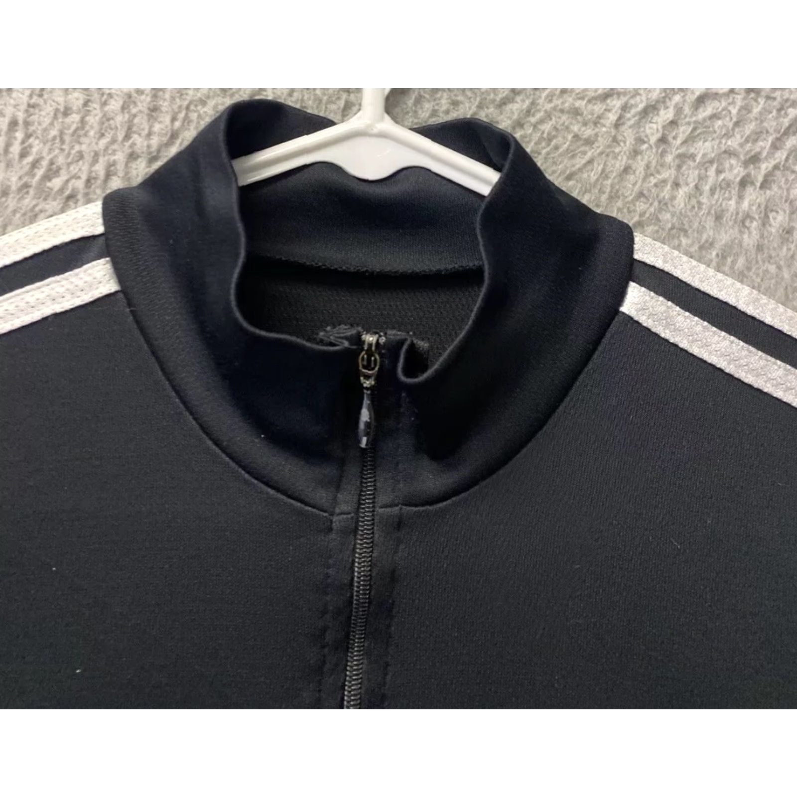 Adidas Adidas Golf Shirt Men’s Large 1/4 Zip Black Polo / 58-42 Size US L / EU 52-54 / 3 - 3 Thumbnail