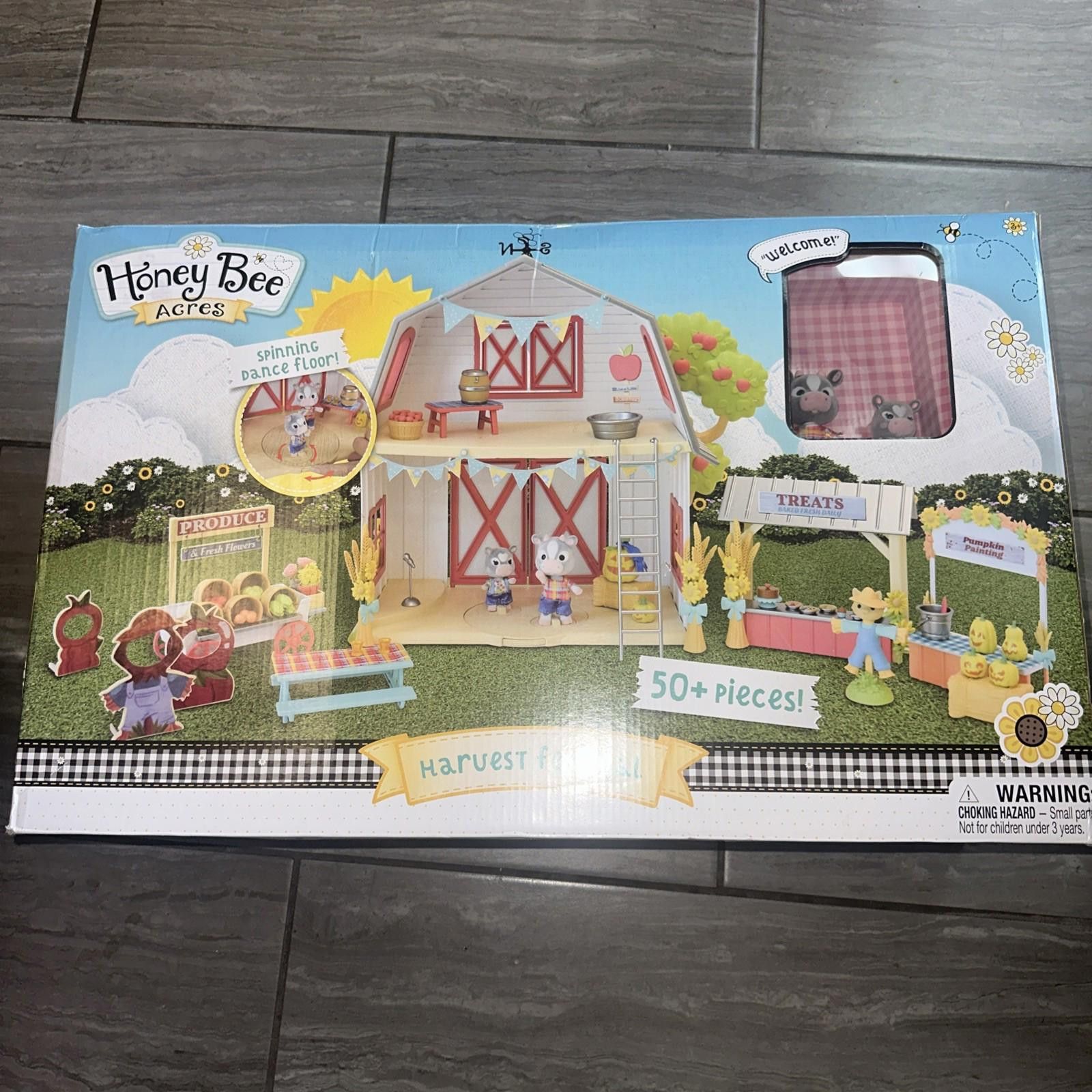Other Honey Bee Acres Harvest Festival Playset Barn Over 50 Pieces Size ONE SIZE - 1 Thumbnail