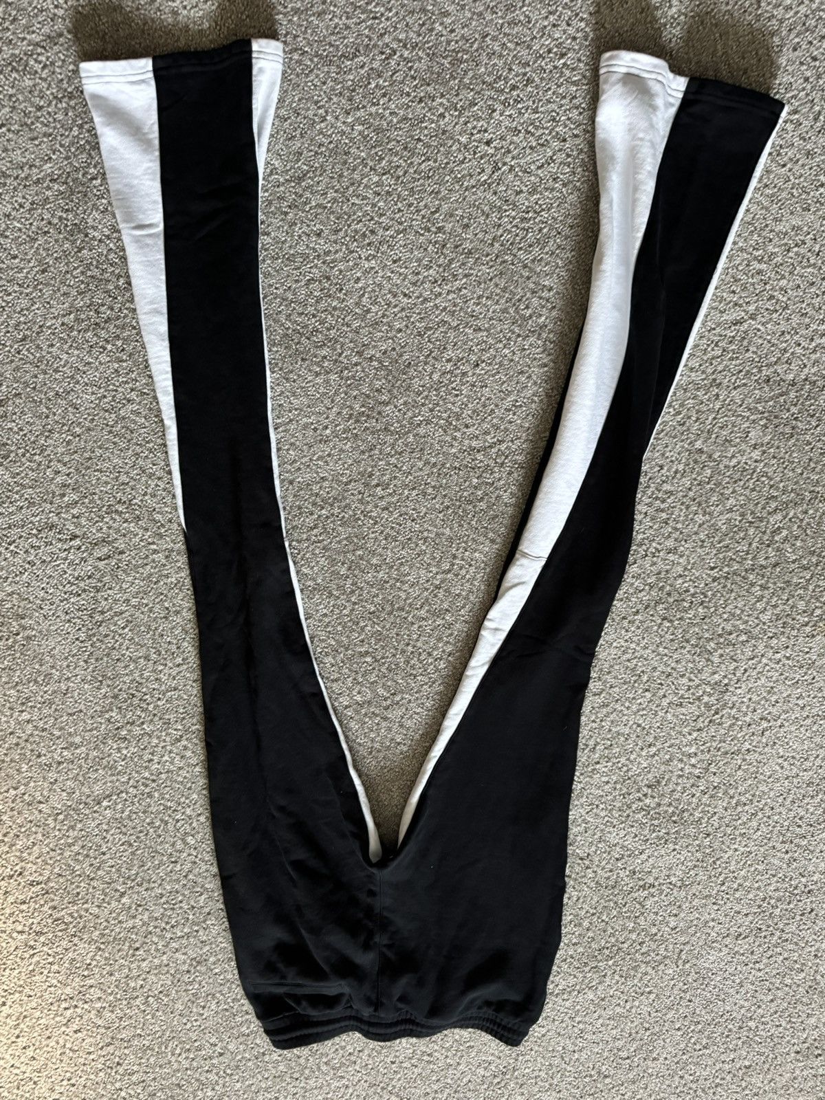 Designer × Vintage Black Stacked joggers Size US 29 - 2 Thumbnail