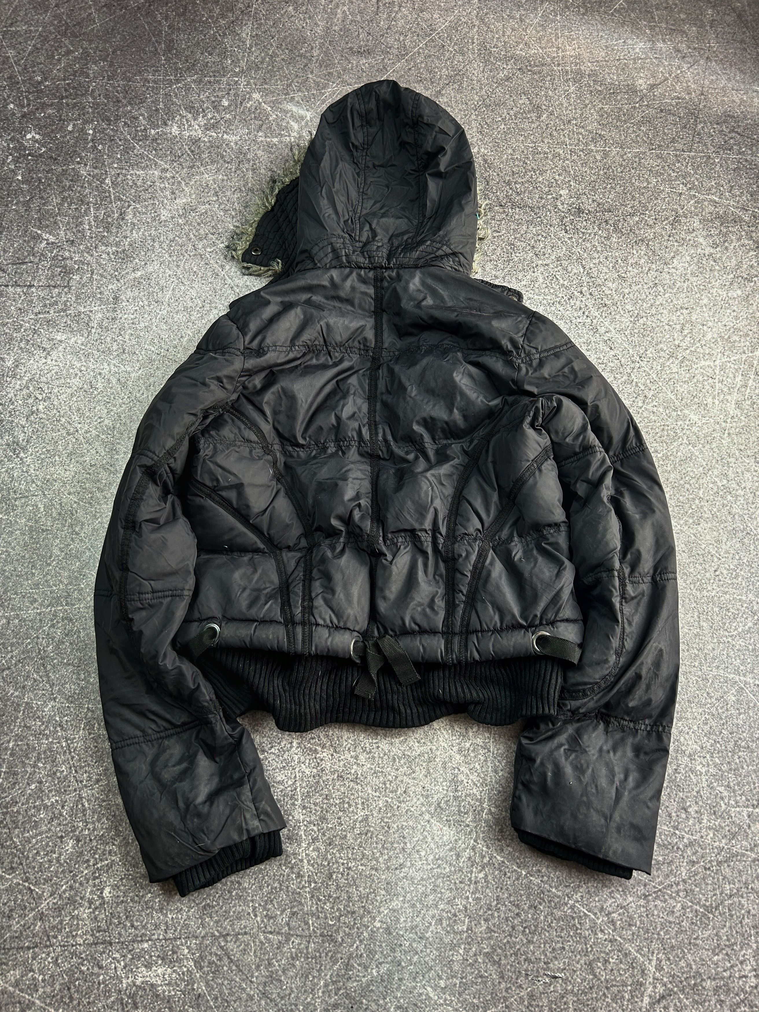 Vintage VTG Junya Watanabe Rick Owens Style Cargo Fur Jacket 90s Size US S / EU 44-46 / 1 - 7 Thumbnail