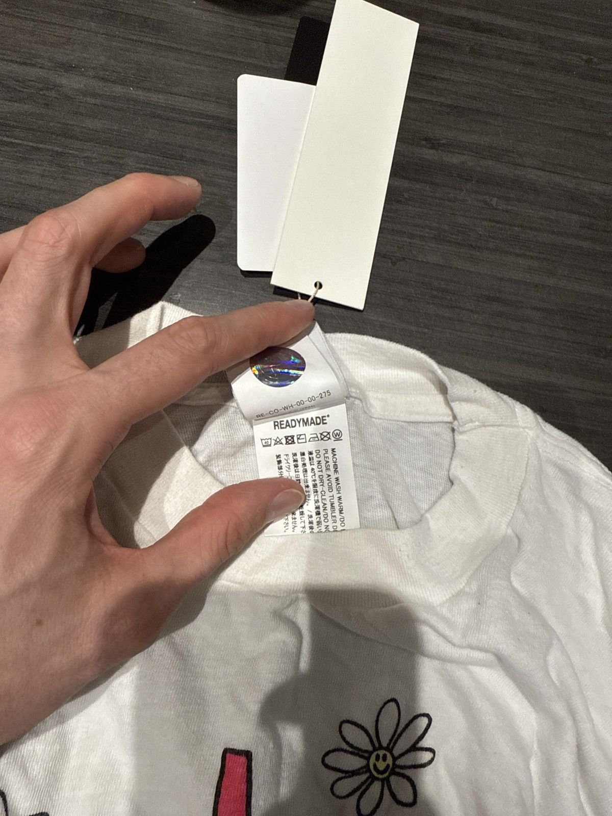 READYMADE Readymade Graphic Shirt White Size US M / EU 48-50 / 2 - 5 Thumbnail