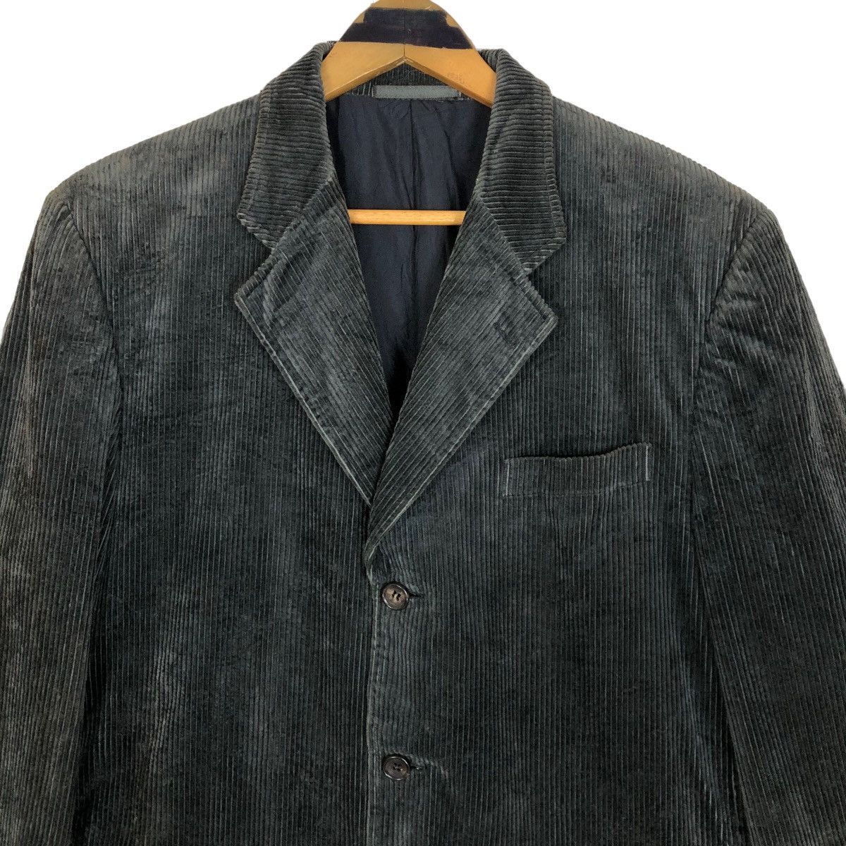 Comme des Garcons Vintage Comme Des Garcons Homme 1999 A/W Corduroy Blazer Size US M / EU 48-50 / 2 - 4 Thumbnail