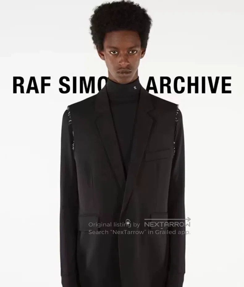 Raf Simons Raf Simons Sleeveless suit Size 48R - 1 Thumbnail