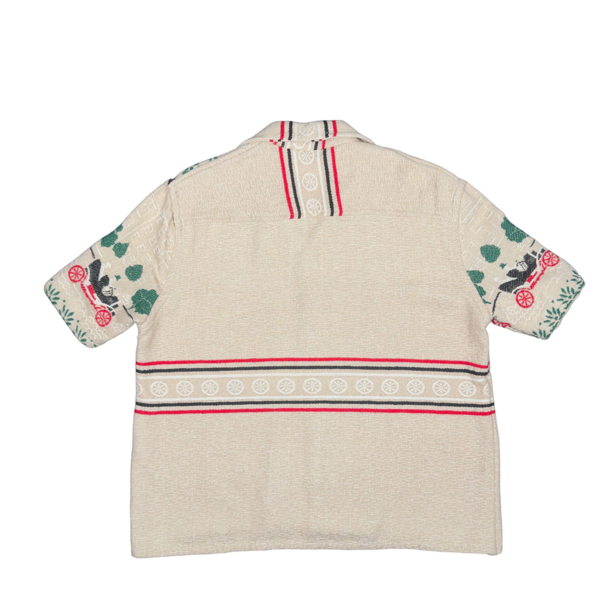 Bode 1/1 Striped Wagon Blanket Shirt Size US M / EU 48-50 / 2 - 2 Thumbnail