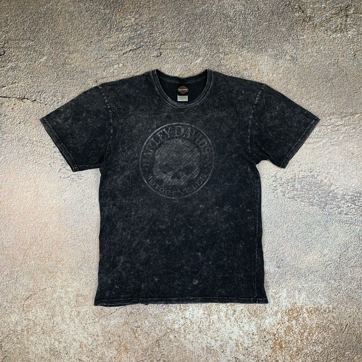 Harley Davidson × Vintage Harley Davidson Lausanne Motor Cycles Y2K streetwear T-shirt Size US L / EU 52-54 / 3 - 4 Thumbnail
