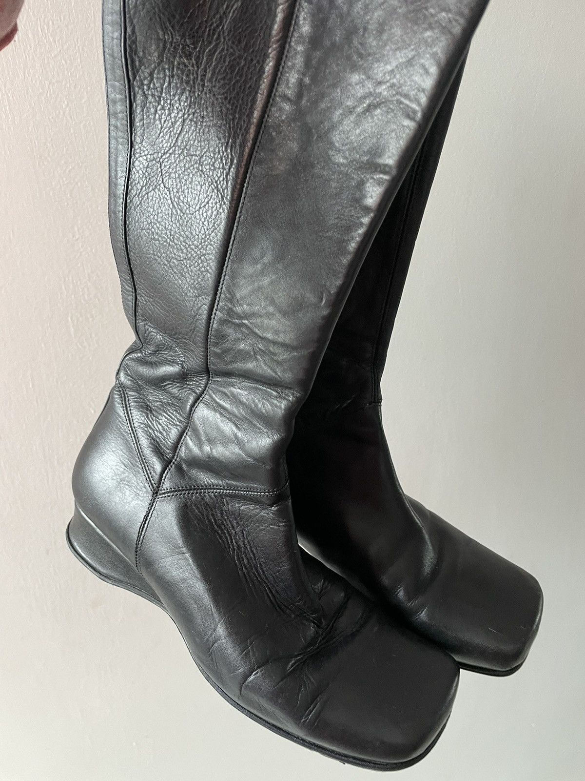Vintage y2k leather boots Size US 6.5 / IT 36.5 - 9 Thumbnail