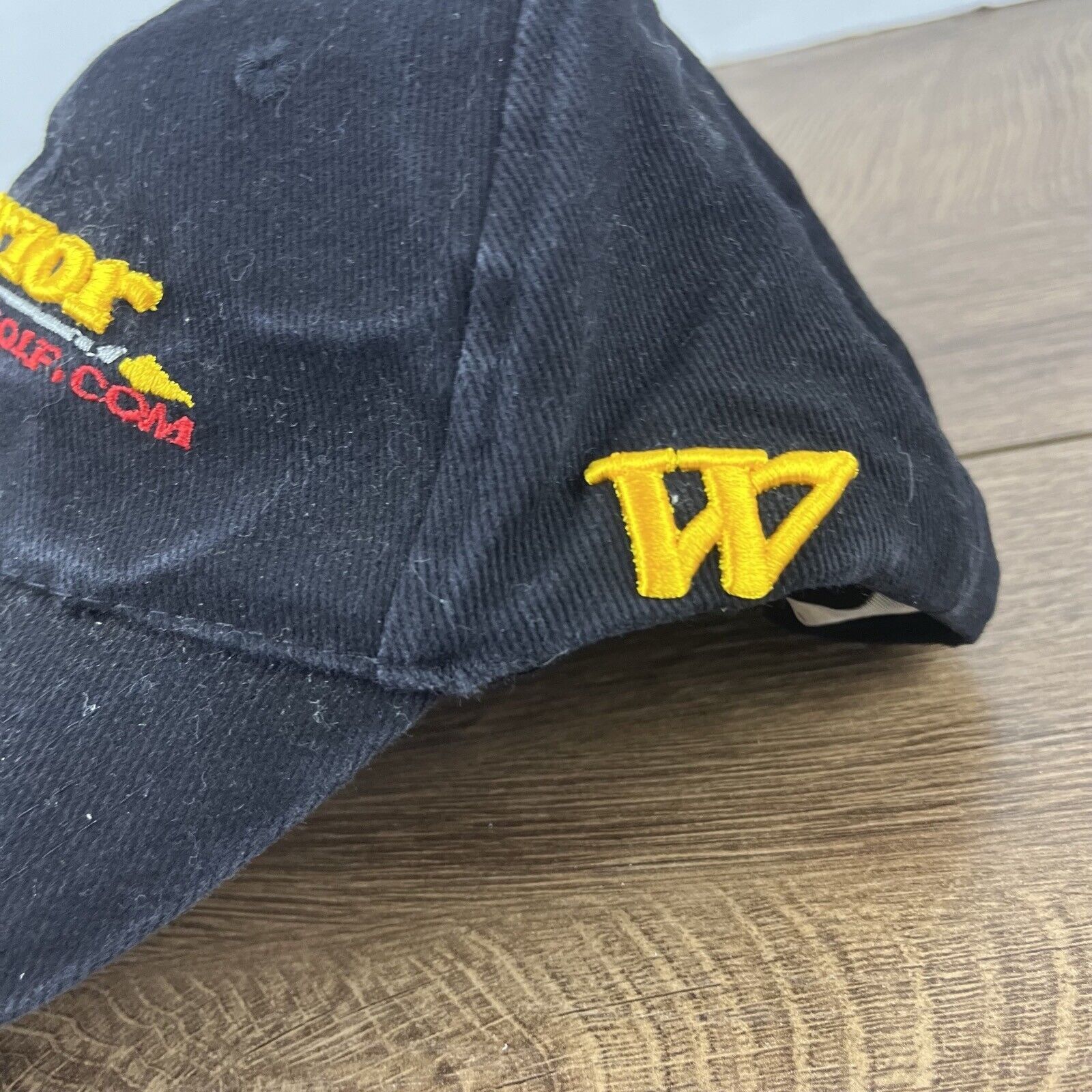 Other Warrior Custom Golf Hat Black Hat Adjustable Black Adult Siz Size ONE SIZE - 8 Thumbnail