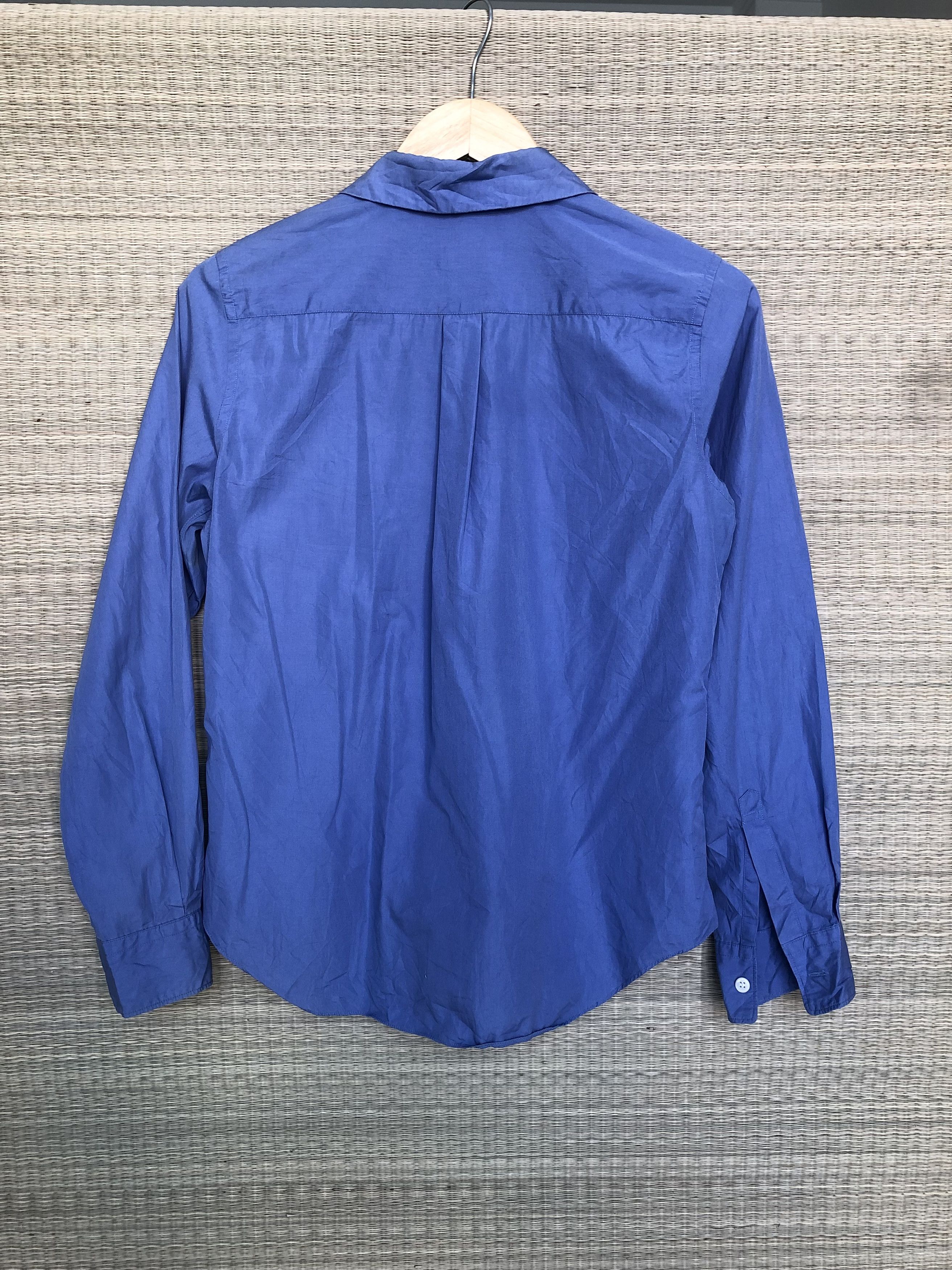 Comme des Garcons blue shirt Size S / US 4 / IT 40 - 6 Thumbnail