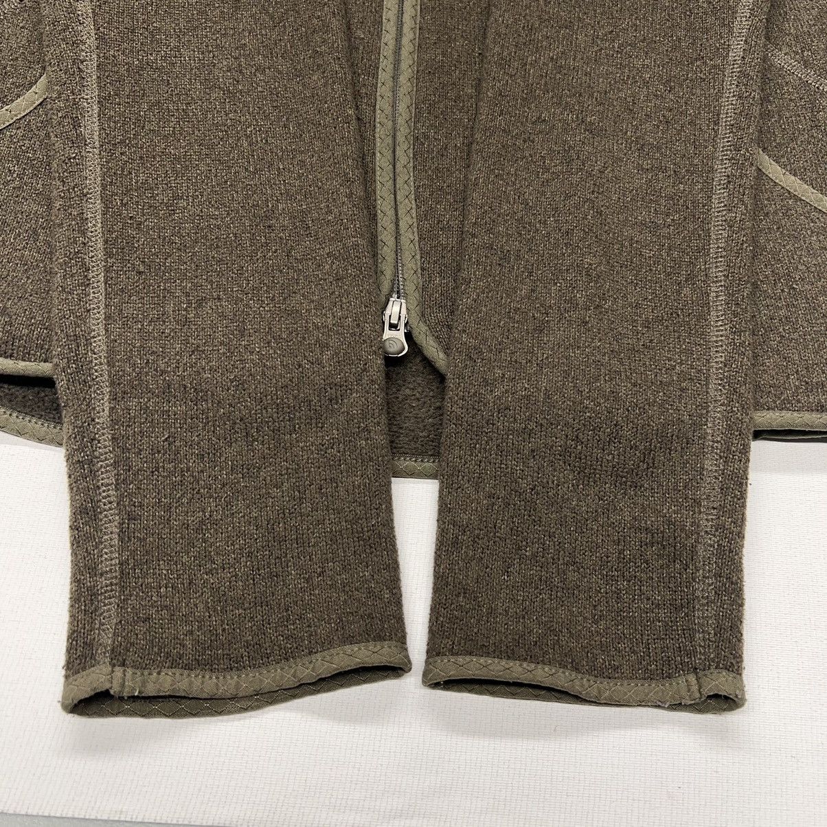 The North Face The North Face Sweatshirt Brown Fleece Full Zip Sweater Size L / US 10 / IT 46 - 10 Thumbnail