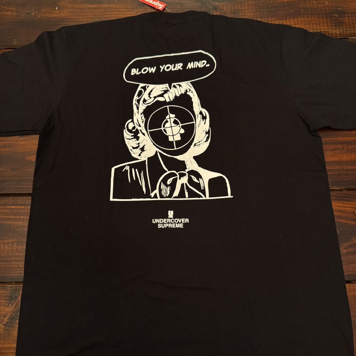Public Enemy × Supreme × Undercover Supreme UNDERCOVER Public Enemy Blow Your Mind Tee Size US XL / EU 56 / 4 - 3 Thumbnail