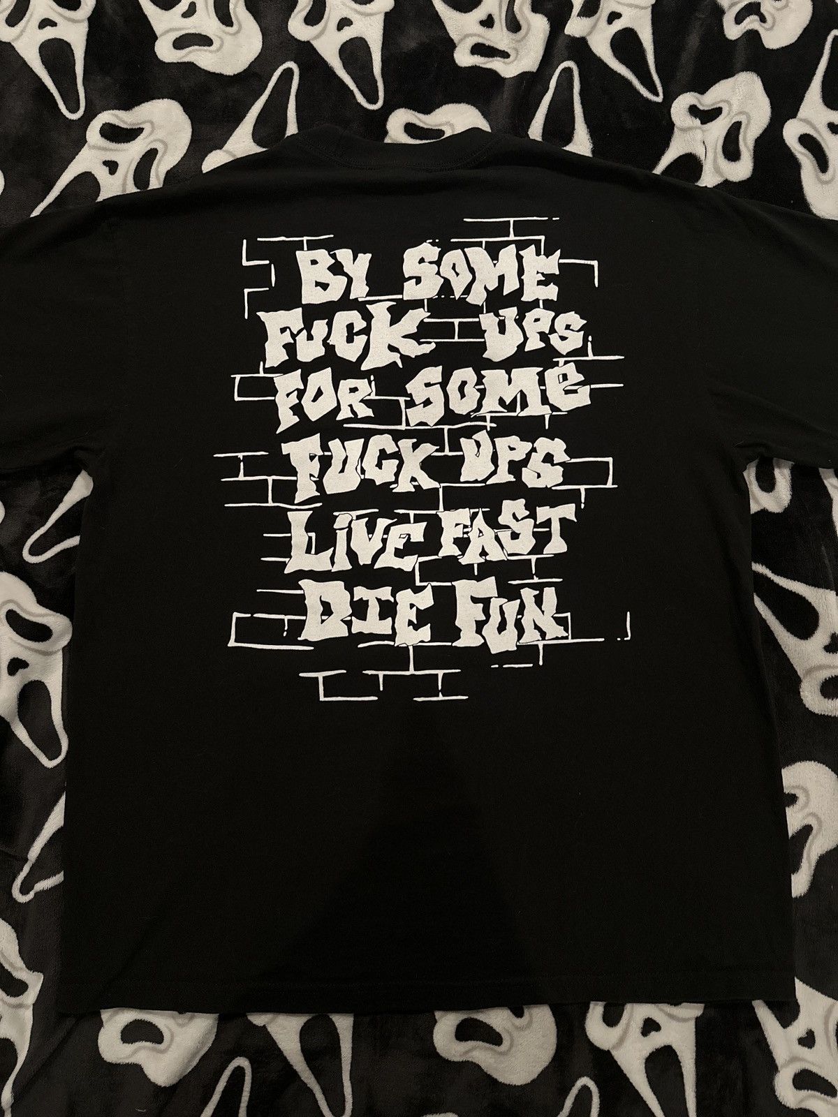 Fuck The Population FTP X Famous Skull Tee Size US XL / EU 56 / 4 - 2 Thumbnail