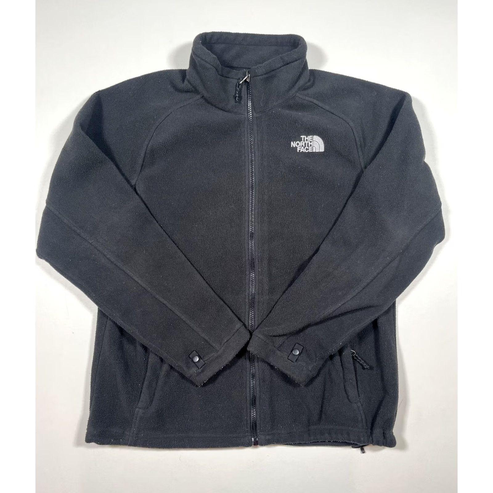 The North Face North Face Jacket Womens Large Black Full Zip Fleece Outdoor Hiking Warm Layer Size L / US 10 / IT 46 - 2 Thumbnail