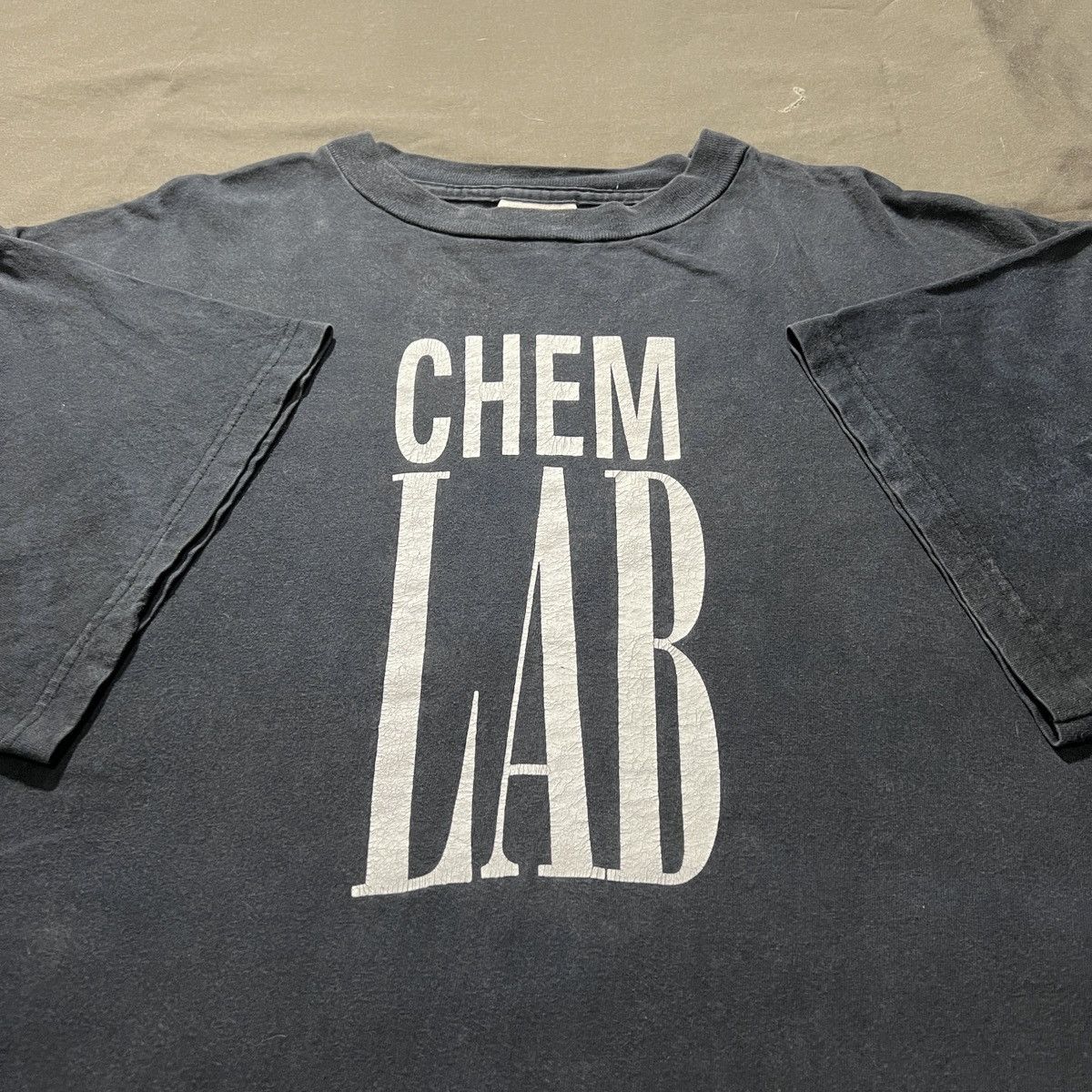 Band Tees Rare Vtg 90s Chemlab Industrial rock Fifth Colvmn Records Size US XL / EU 56 / 4 - 6 Thumbnail
