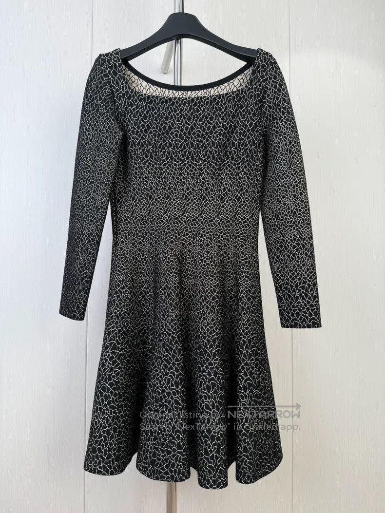 Alaia Alaia Silver wool dress Size S / US 4 / IT 40 - 2 Thumbnail