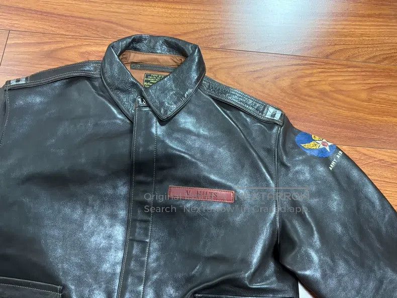 The Real McCoy's The Real McCoys Classic Great Escape A-2 horseskin flight Size US L / EU 52-54 / 3 - 2 Thumbnail