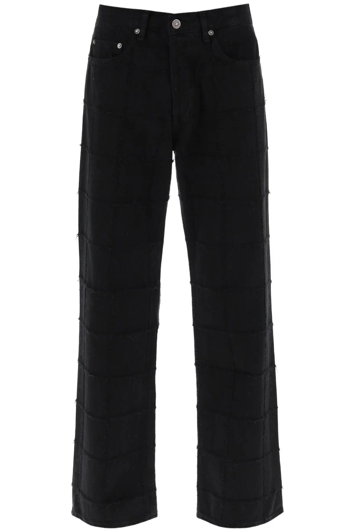 Image of Golden Goose O1S22I1N0324 'skate' Jeans In Black, Men's (Size 33)