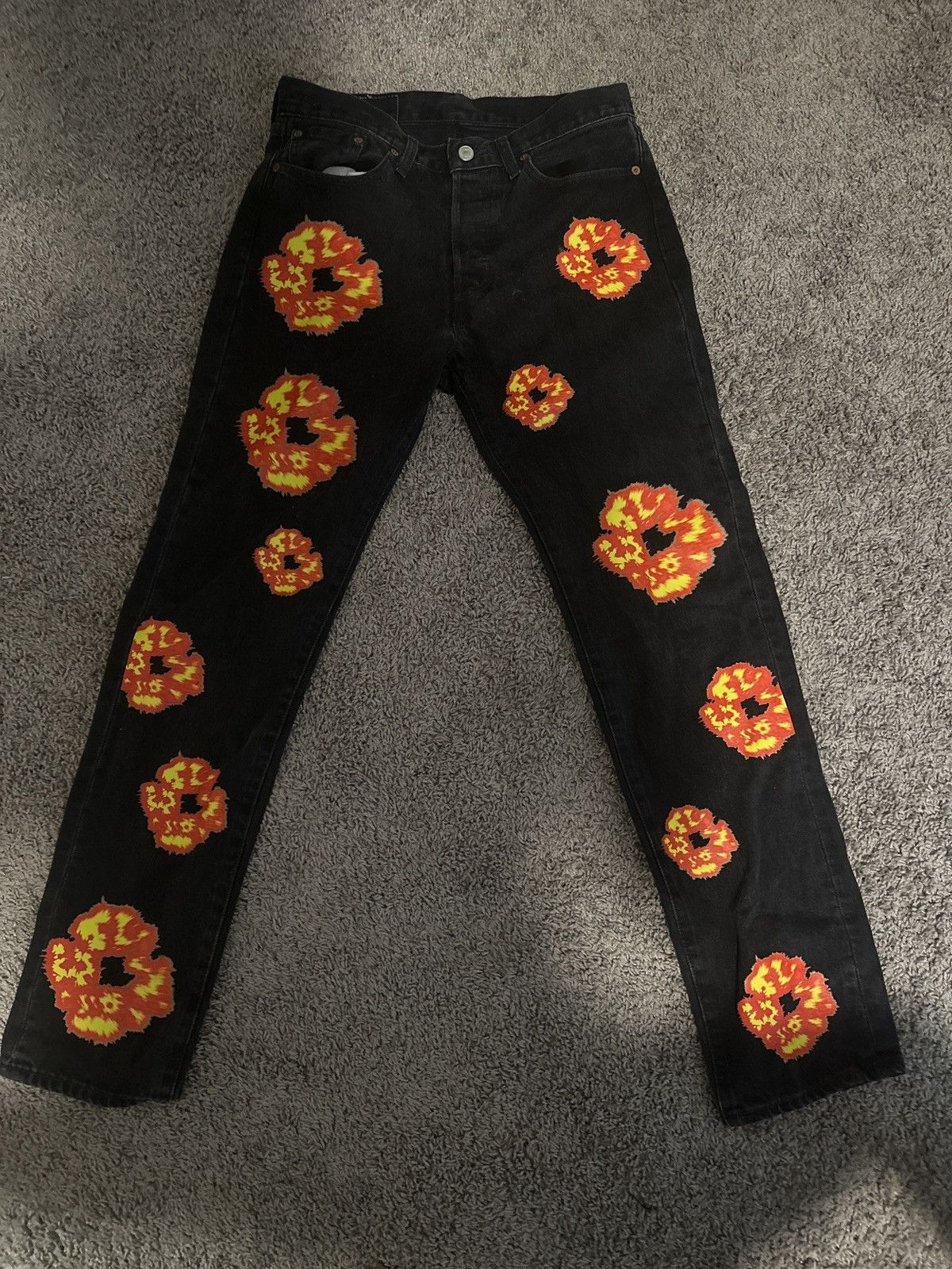 DENIM TEARS Denim Tears X Offset Denim Jeans Size US 30 / EU 46 - 1 Thumbnail
